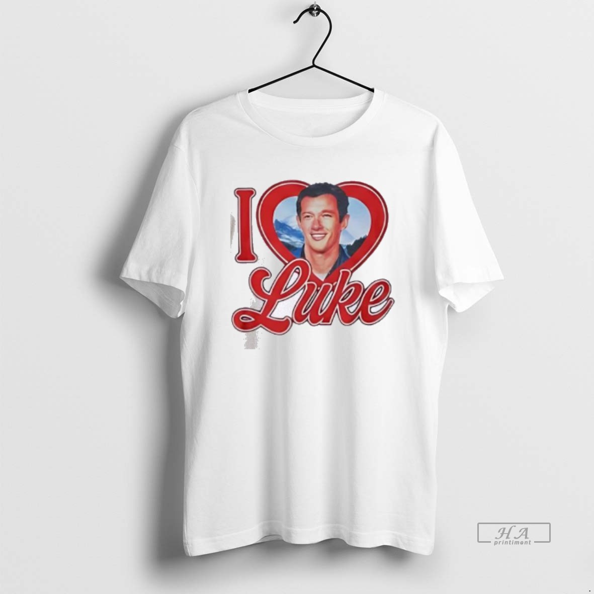 Official I Love Luke Heart Vintage Shirt