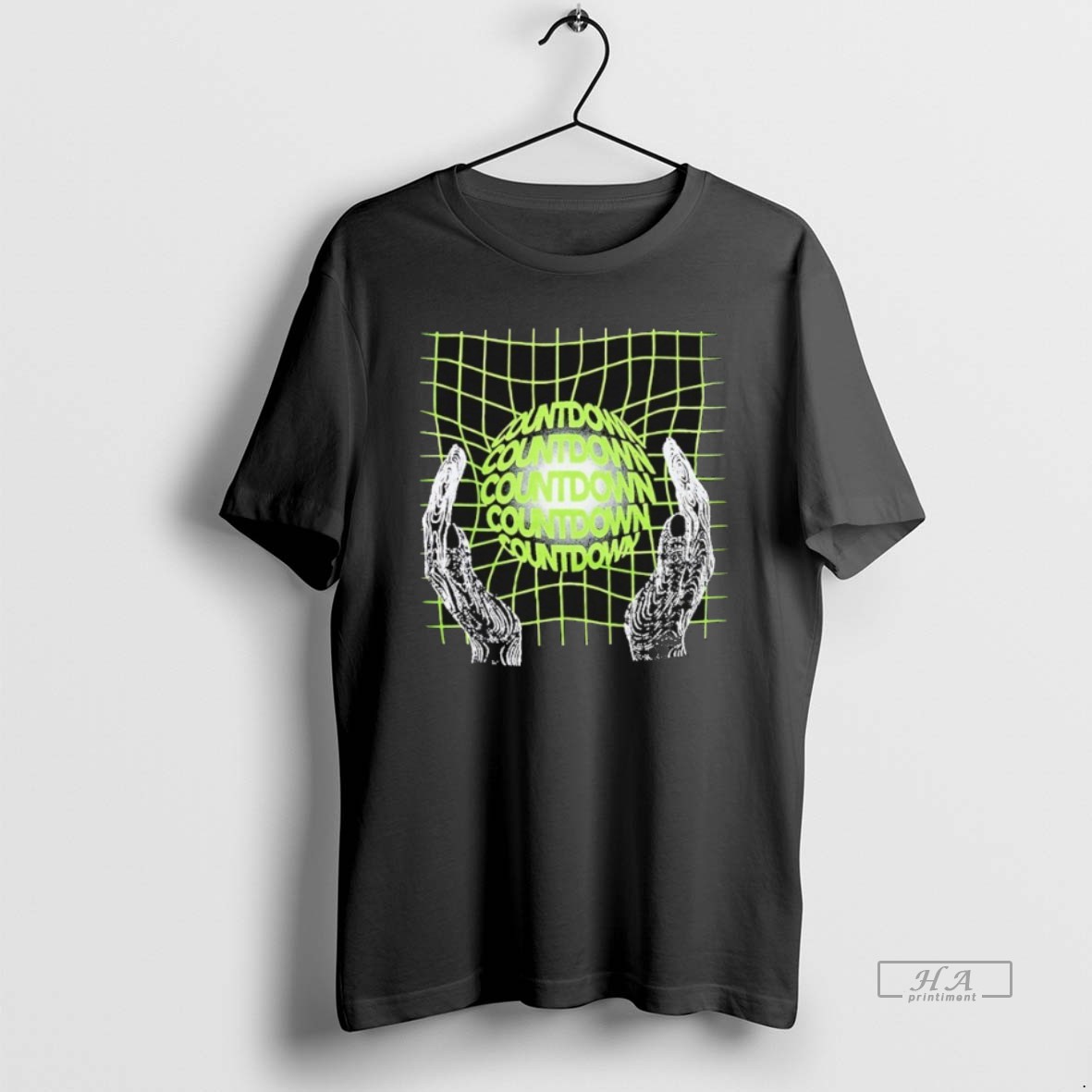 Official Insomniac Countdown Gravity Hands T Shirt