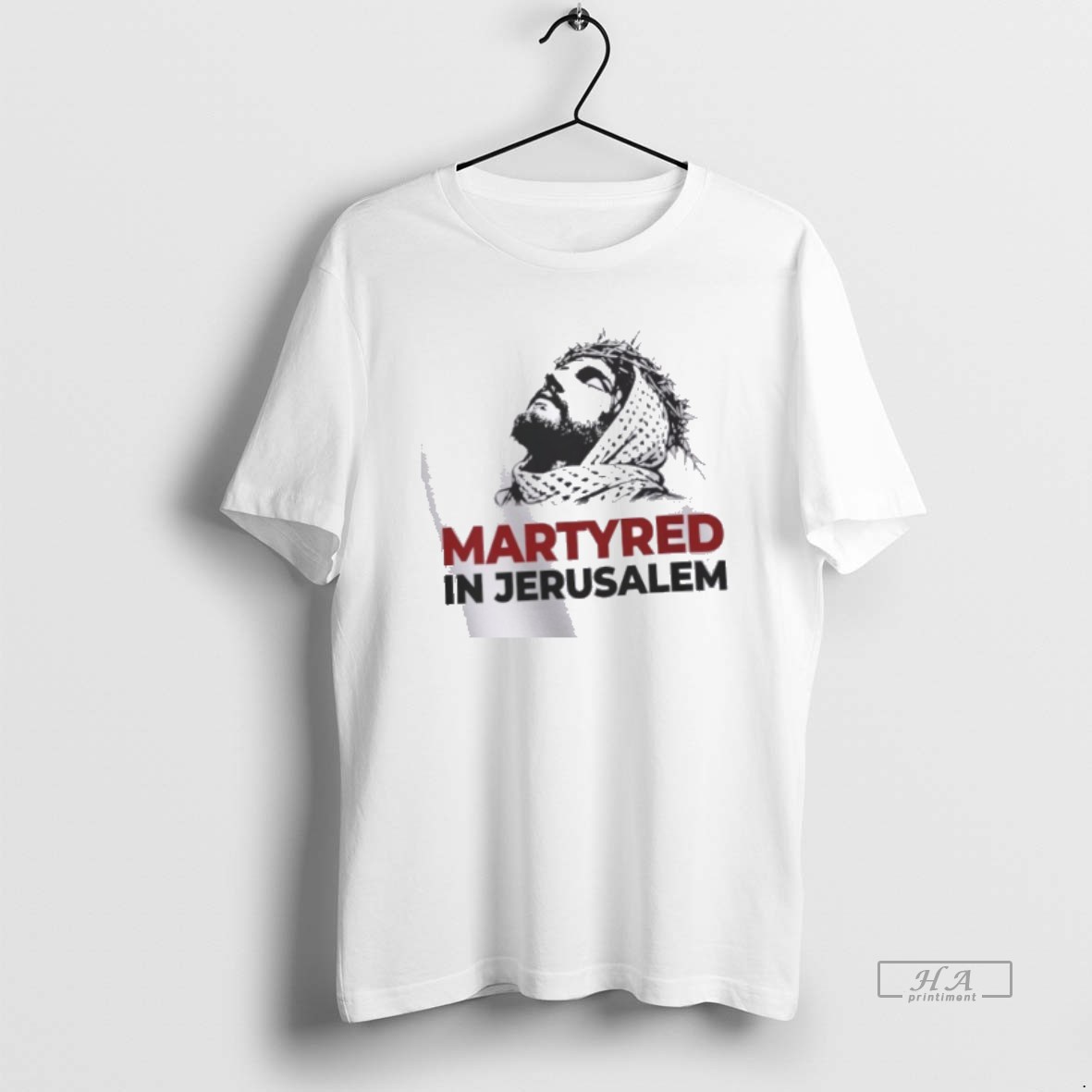 Official Jesus Martyred In Jerusalem Shirt