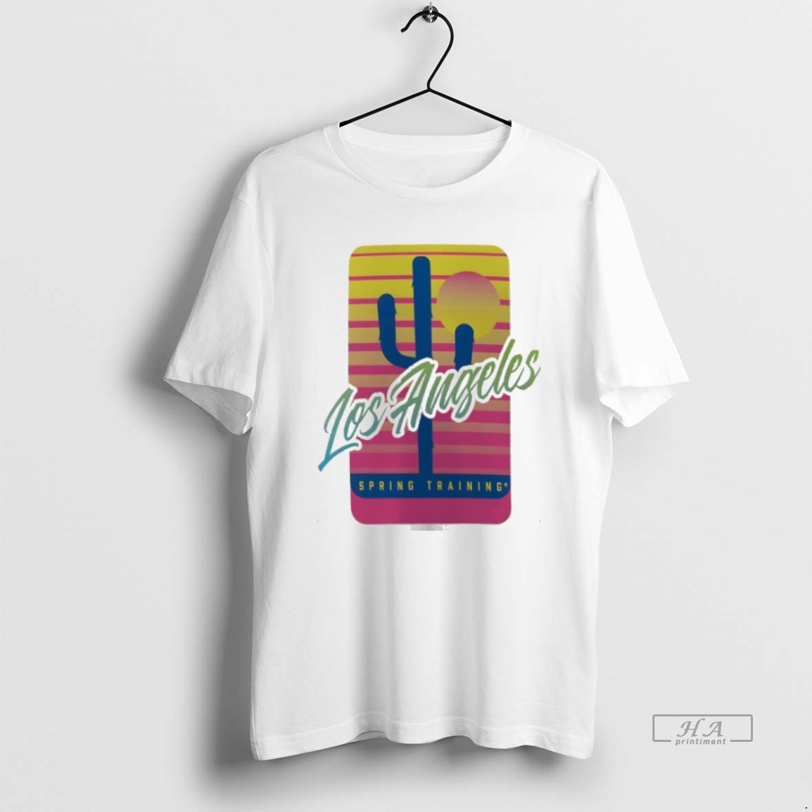 Official Los Angeles Dodgers Spring Training Sunset T Shirt