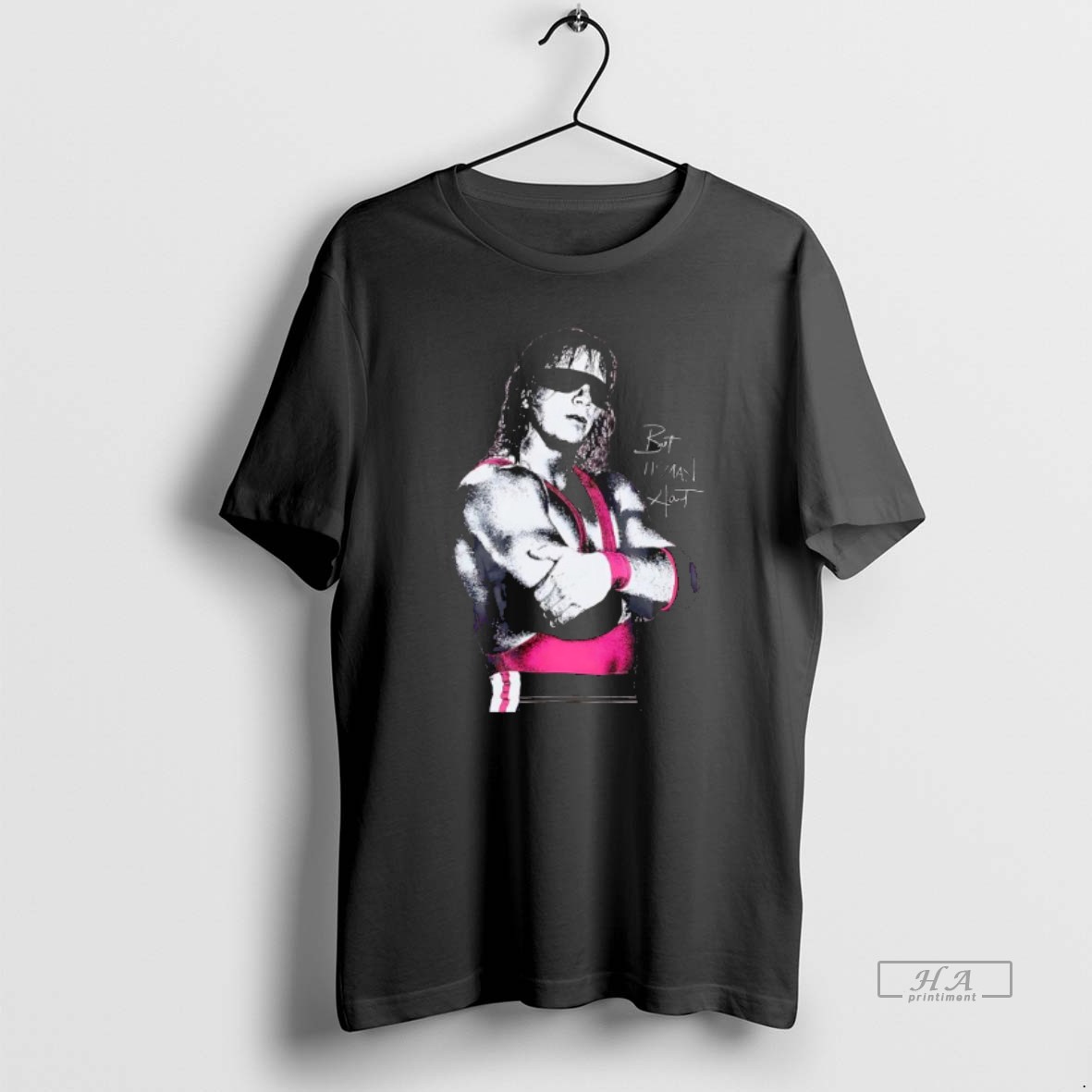 Official Ovo X Wwe Bret Hart The Hitman Allover T Shirt