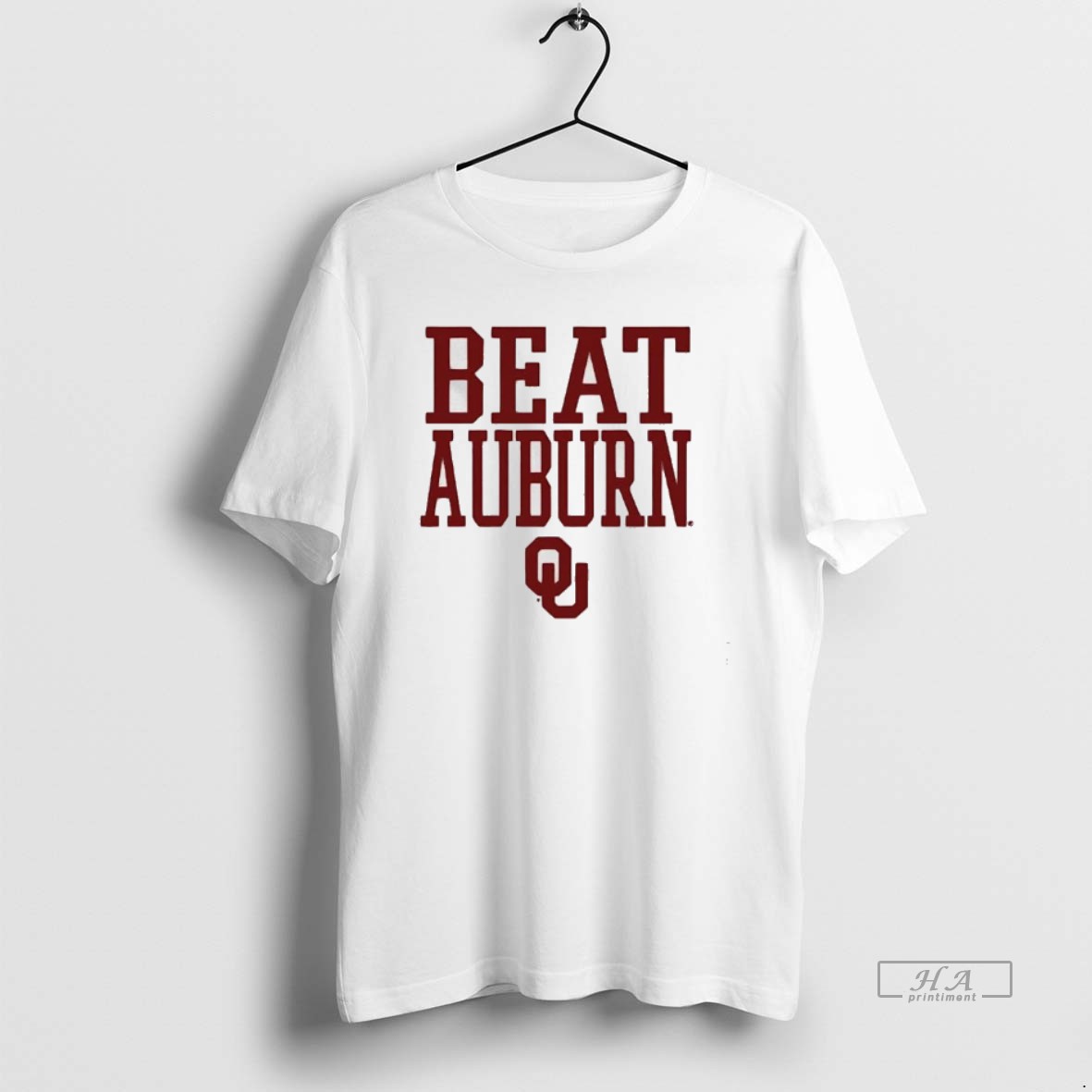Official Oklahoma Sooners Beat Auburn Tigers T Shirt