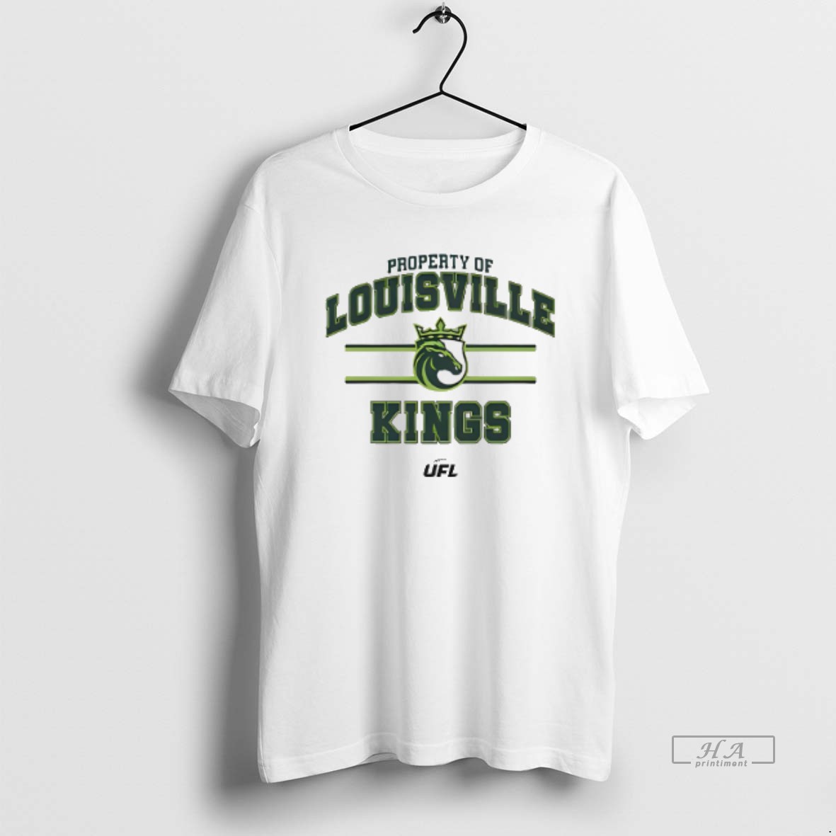 Official Property Of Louisville Kings Ufl T Shirt
