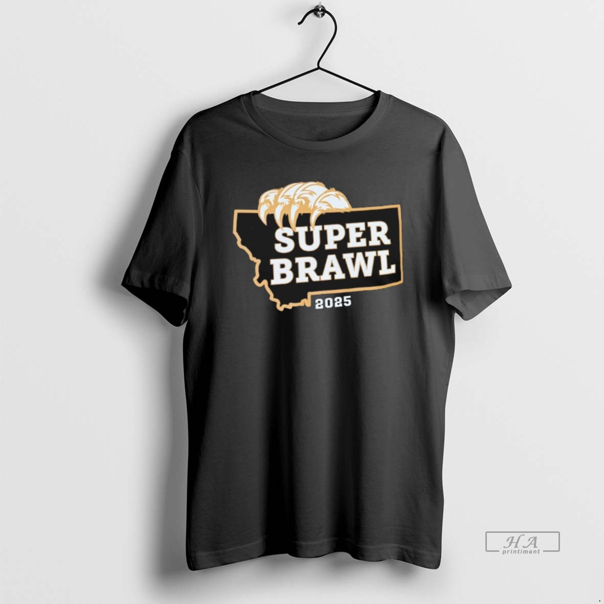 Official Super Brawl 2025 Montana State Bobcats T Shirt