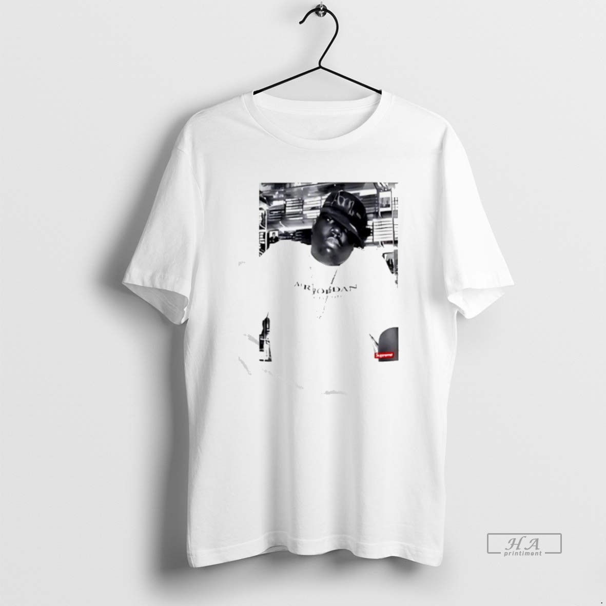 Official Supreme X Jordan Biggie Graphic T Shirt