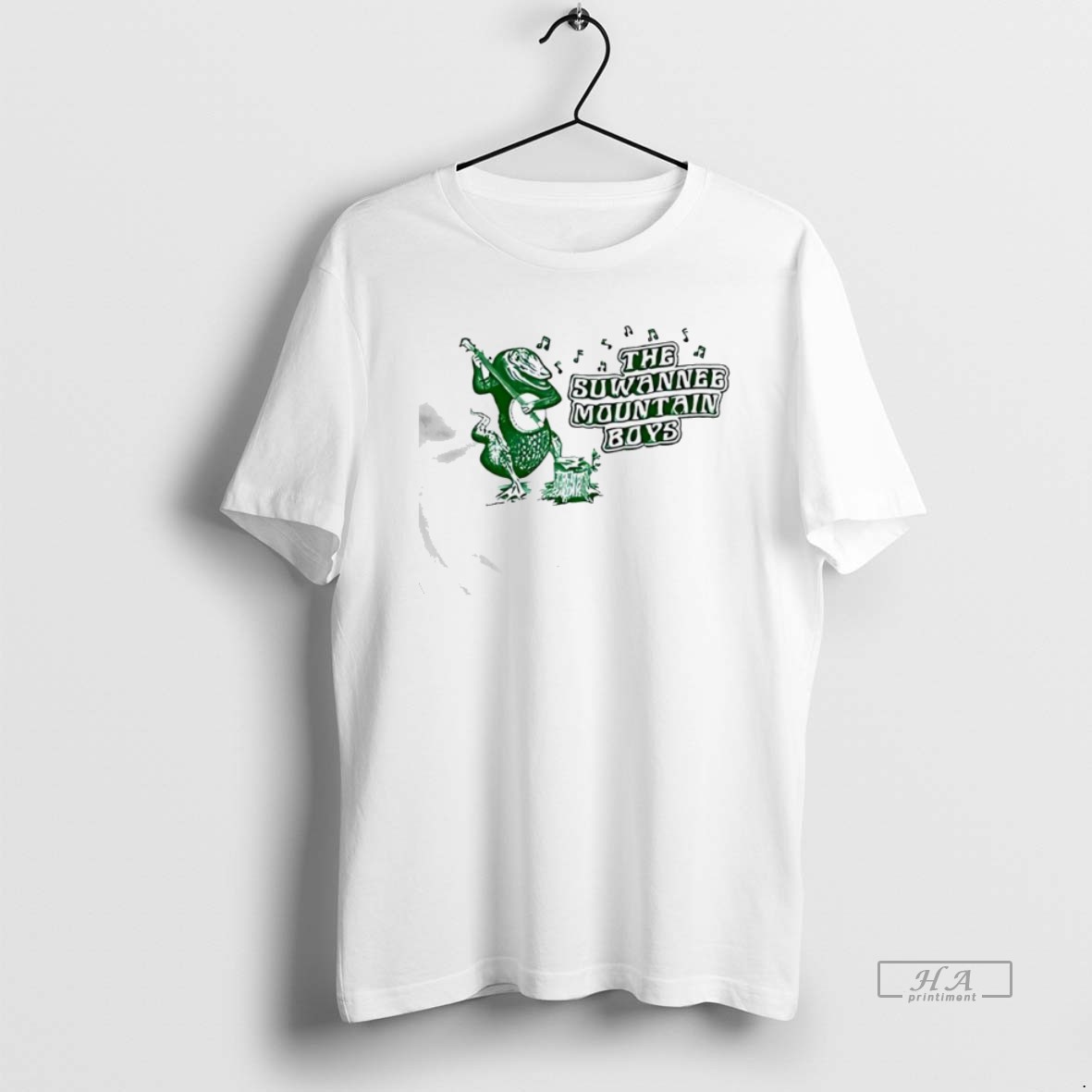 Official Suwanneemountainboys The Suwannee Mountain Boys Gator Banjo T Shirt