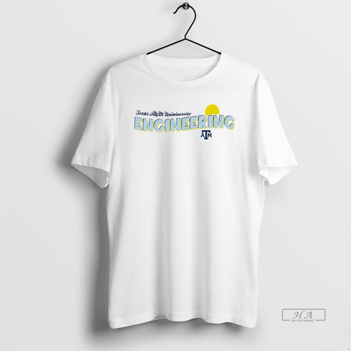 Official Texas A And M Aggies Engineering Logo Circle T Shirt