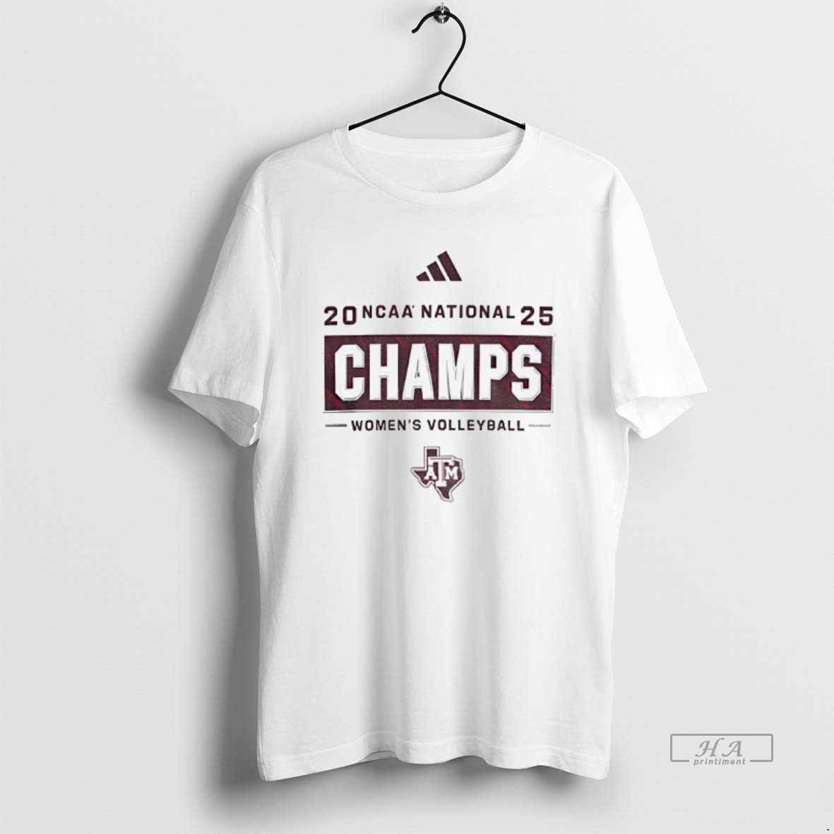Official Texas Am Aggies 2025 Ncaa National Womens Volleyball Champions T Shirt