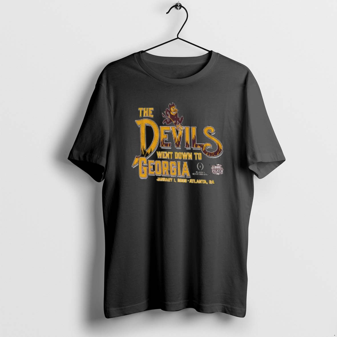 Official The Arizona State Sun Devils Went Down To Georgia Jan 1 T Shirt