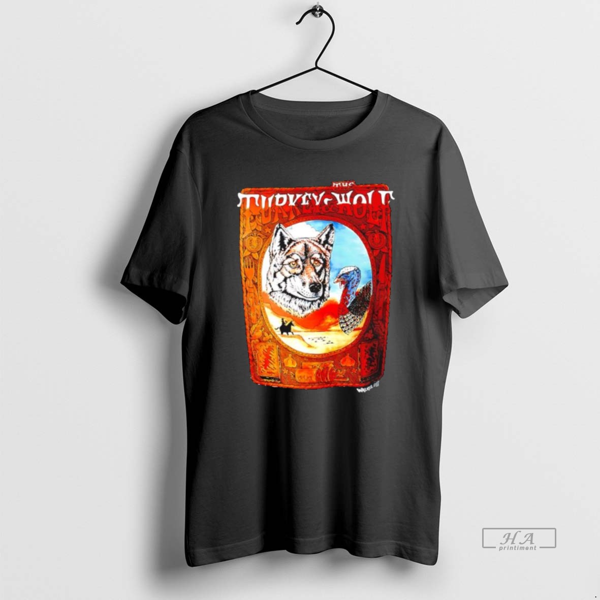 Official The Turkeye Wolf Walker Graphic Shirt