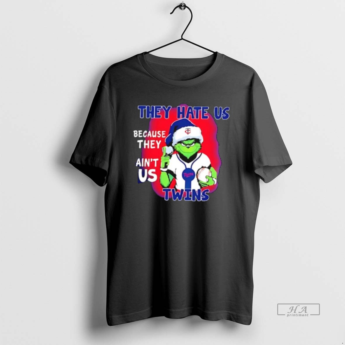 Official They Hate Us Because They Aint Us Minnesota Twins Shirt