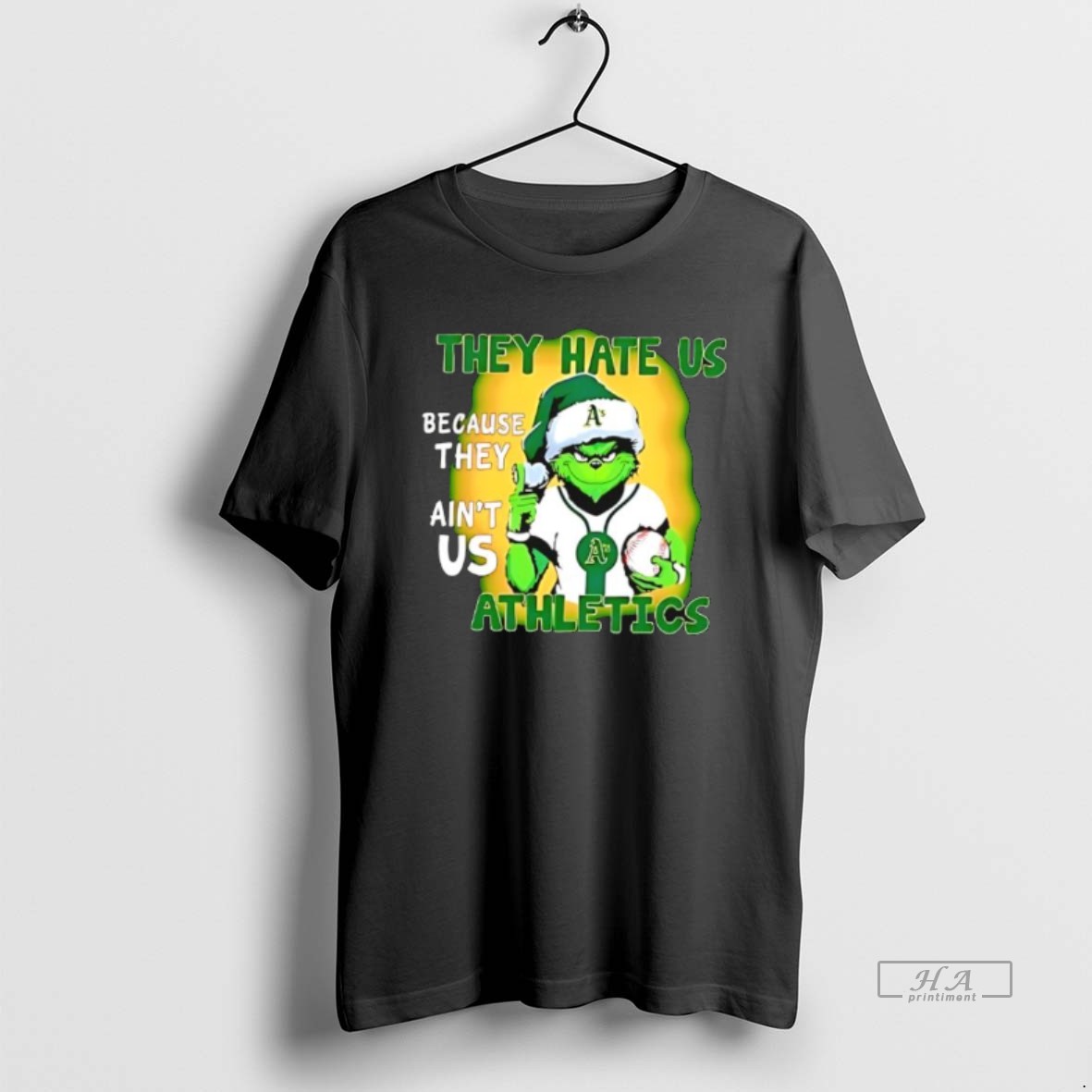 Official They Hate Us Because They Aint Us Oakland Athletics Shirt