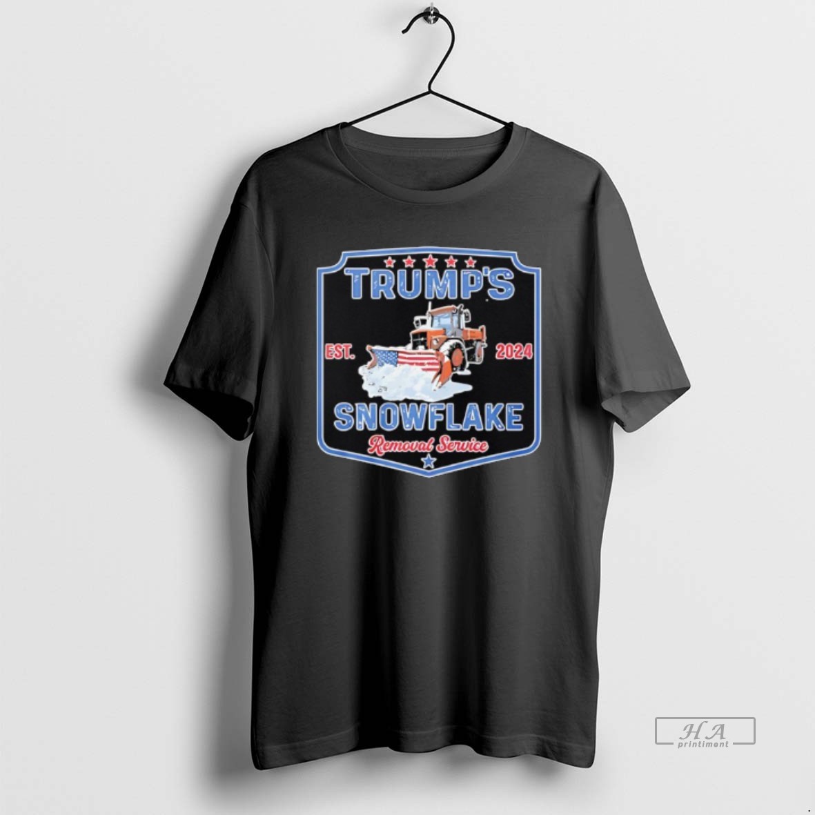 Official Trumps Snowflake Removal Service Est 2024 Vintage T Shirt