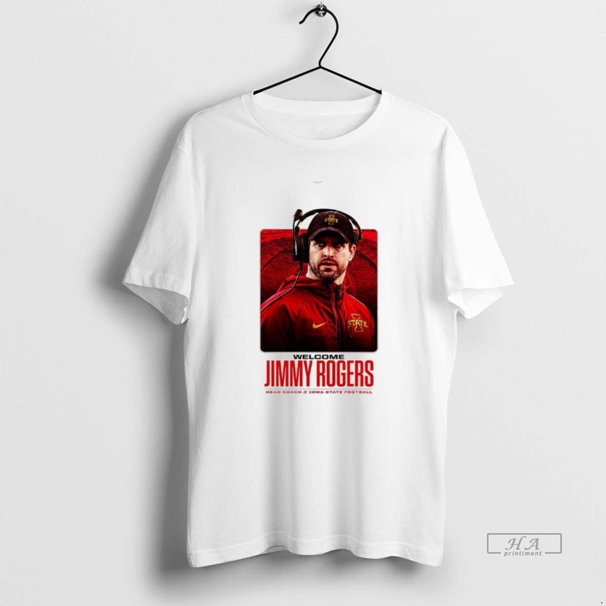 Official Welcome Jimmy Rogers Iowa State Cyclones Head Coach Shirt