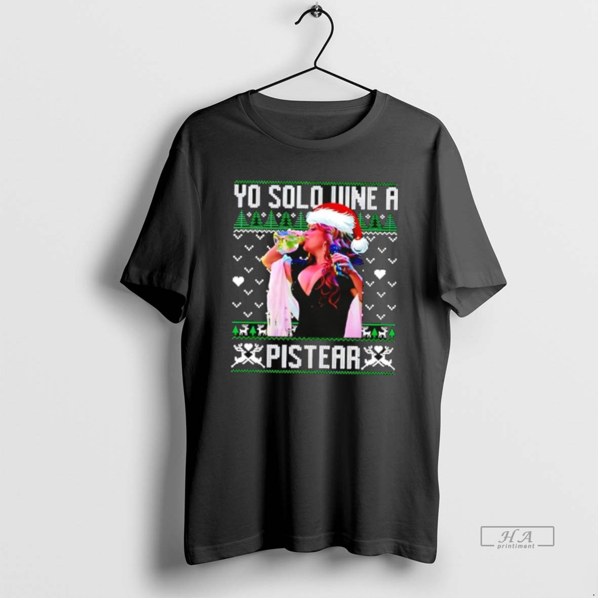 Official Yo Solo Vine A Pistear Ugly Christmas Shirt