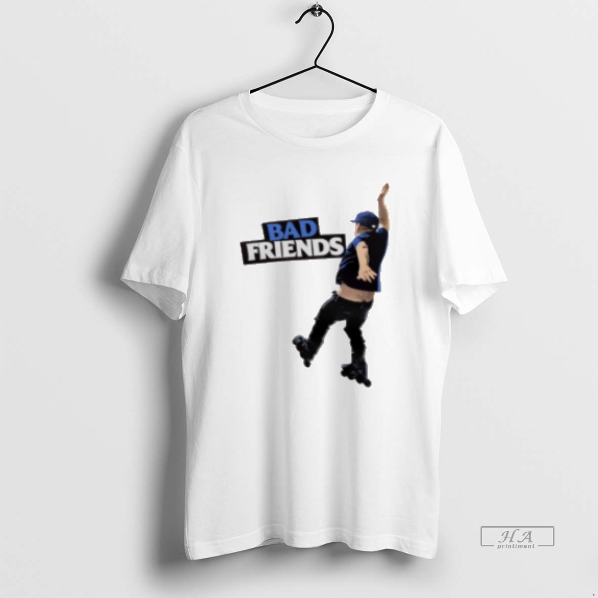 Official Bad Friends Bobby Falling Classic Womens Shirt