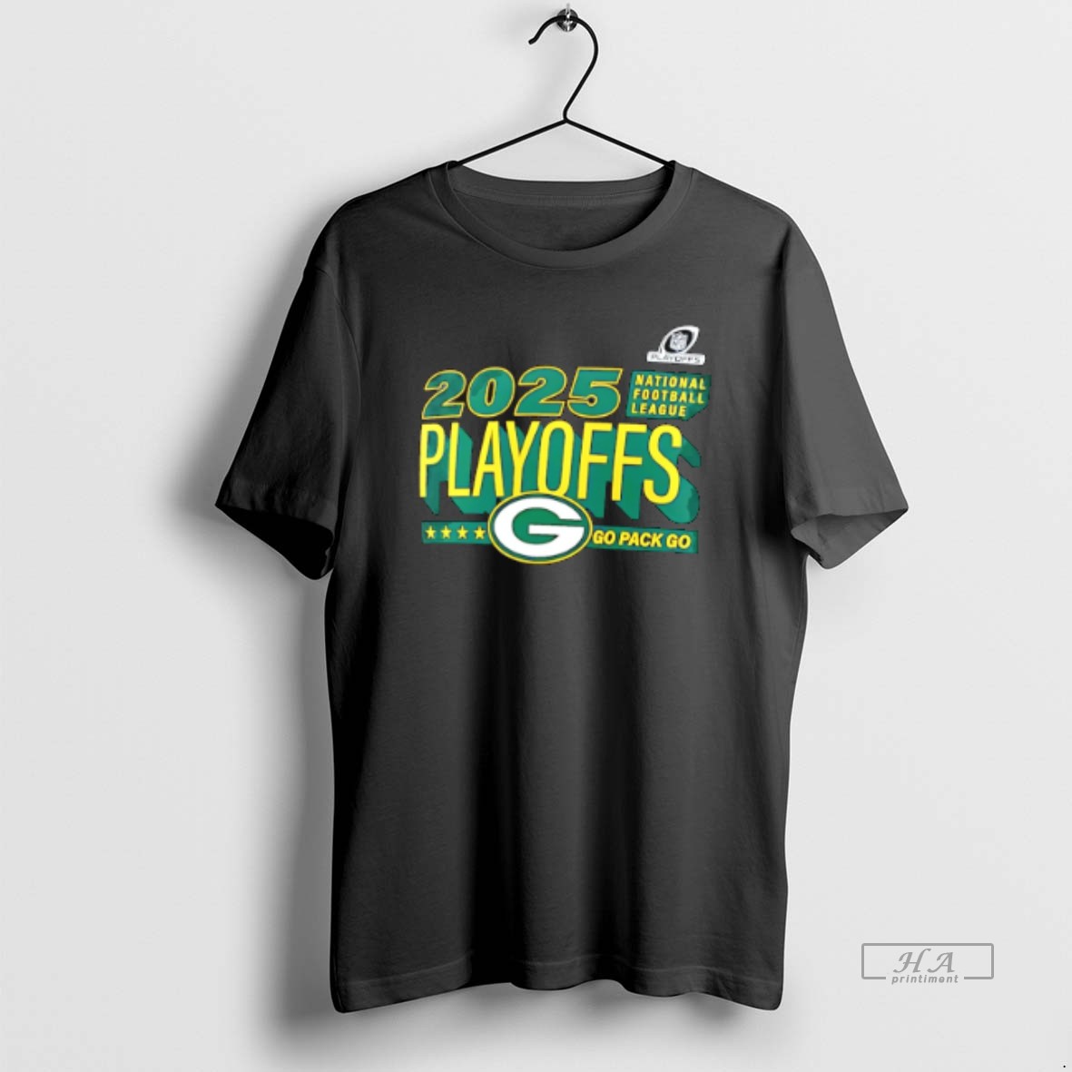 Official S31y882m Green Bay Packers 2025 Nfl Playoffs Ready T Shirt