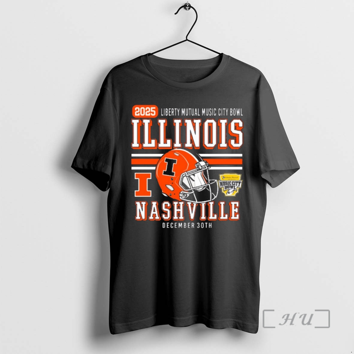 Officials 2025 Liberty Mutual Music City Bowl Illinois Nashville Football December 30th Premium T Shirts Sweater Hoodie