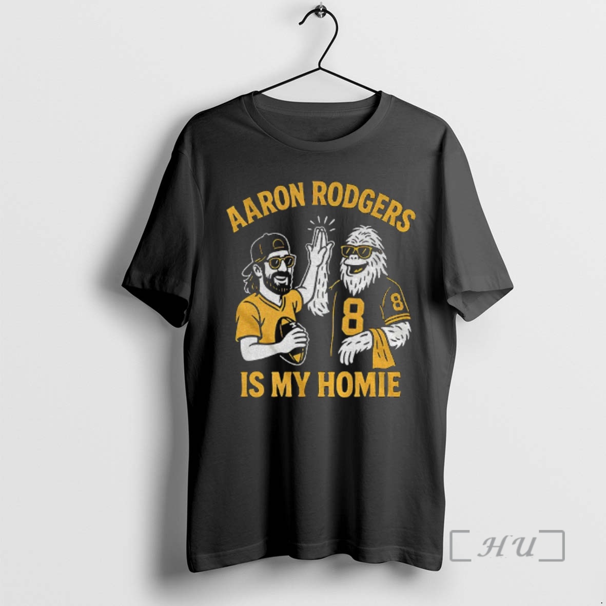 Officials Aaron Rodgers Pittsburgh Steelers Is My Homie Football 2025 Cartoon Premium T Shirts Sweater Hoodie