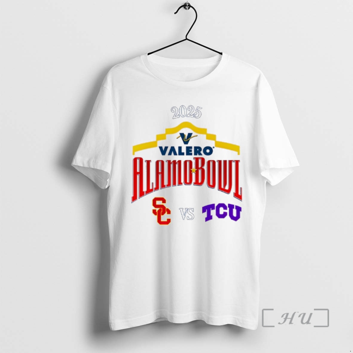 Officials Alamo Bowl 2025 Usc Vs Tcu Premium T Shirts Sweater Hoodie