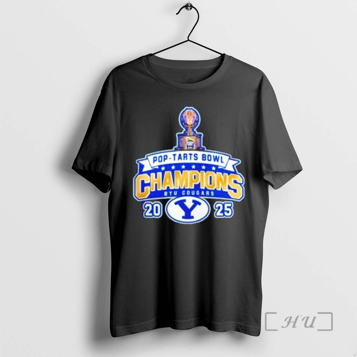 Officials Byu Cougars 2025 Pop Tarts Bowl Champions Logo Premium T Shirts Sweater Hoodie