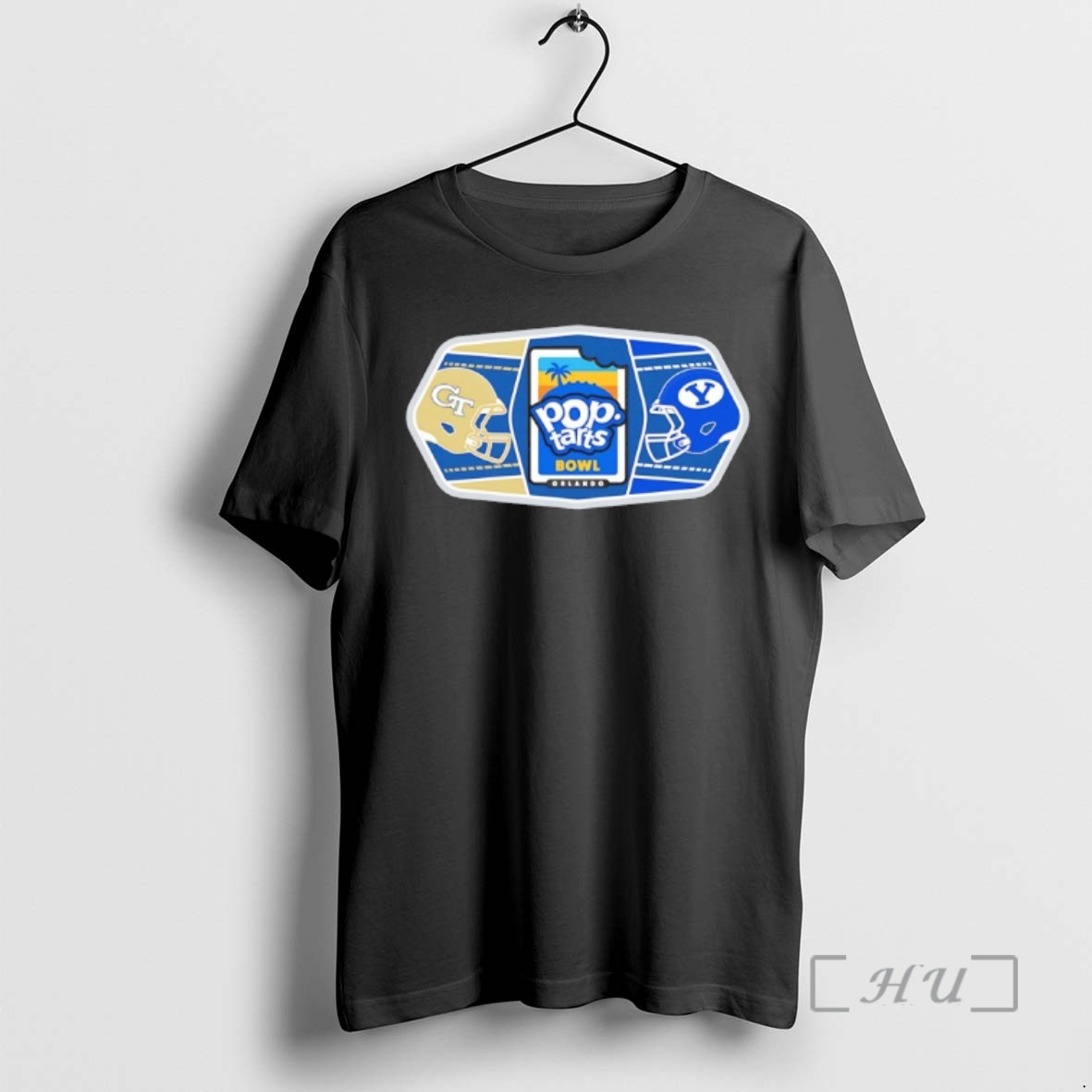 Officials Byu Cougars Vs Georgia Tech Yellow Jackets 2025 Pop Tarts Bowl Helmets Premium T Shirts Sweater Hoodie
