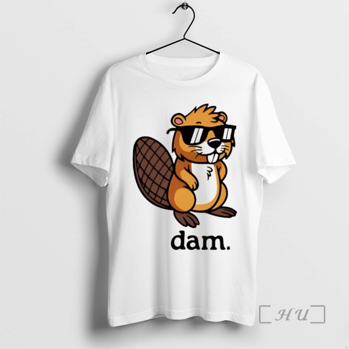 Officials Beaver Wears Glasses Dam Christmas Premium T Shirts Sweater Hoodie