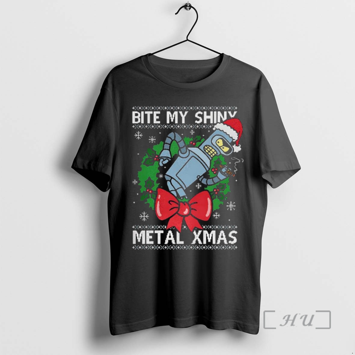 Officials Bender Bite My Shiny Metal Ugly Christmas Premium T Shirts Sweater Hoodie