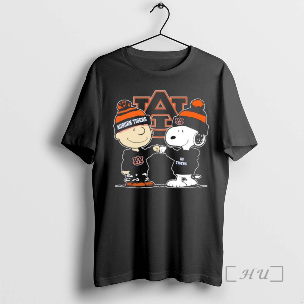 Officials Brown Auburn Tigers And Snoopy Go Tigers Premium T Shirts Sweater Hoodie