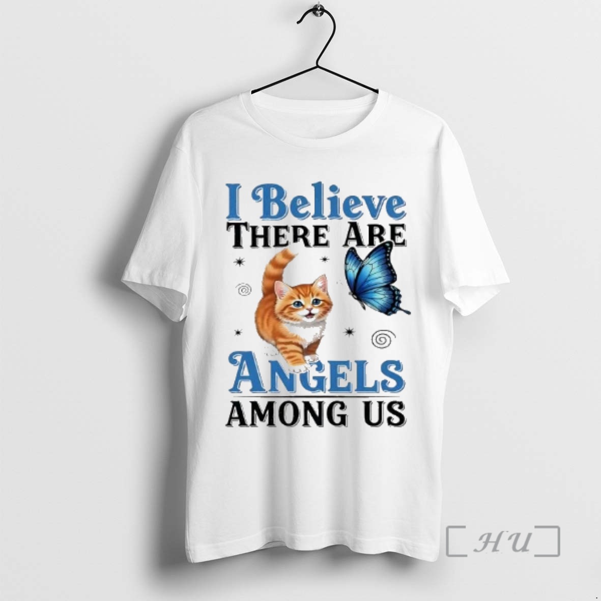 Officials Cat I Believe There Are Angels Among Us Premium T Shirts Sweater Hoodie