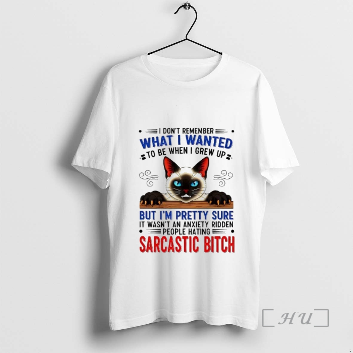 Officials Cat I Dont Remember What I Wanted To Be I Grew Up Sarcastic Bitch Premium T Shirts Sweater Hoodie