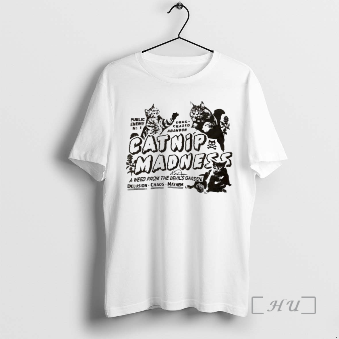 Officials Catnip Madness Public Enemy No 1 Drug Crazed Abandon Premium T Shirts Sweater Hoodie