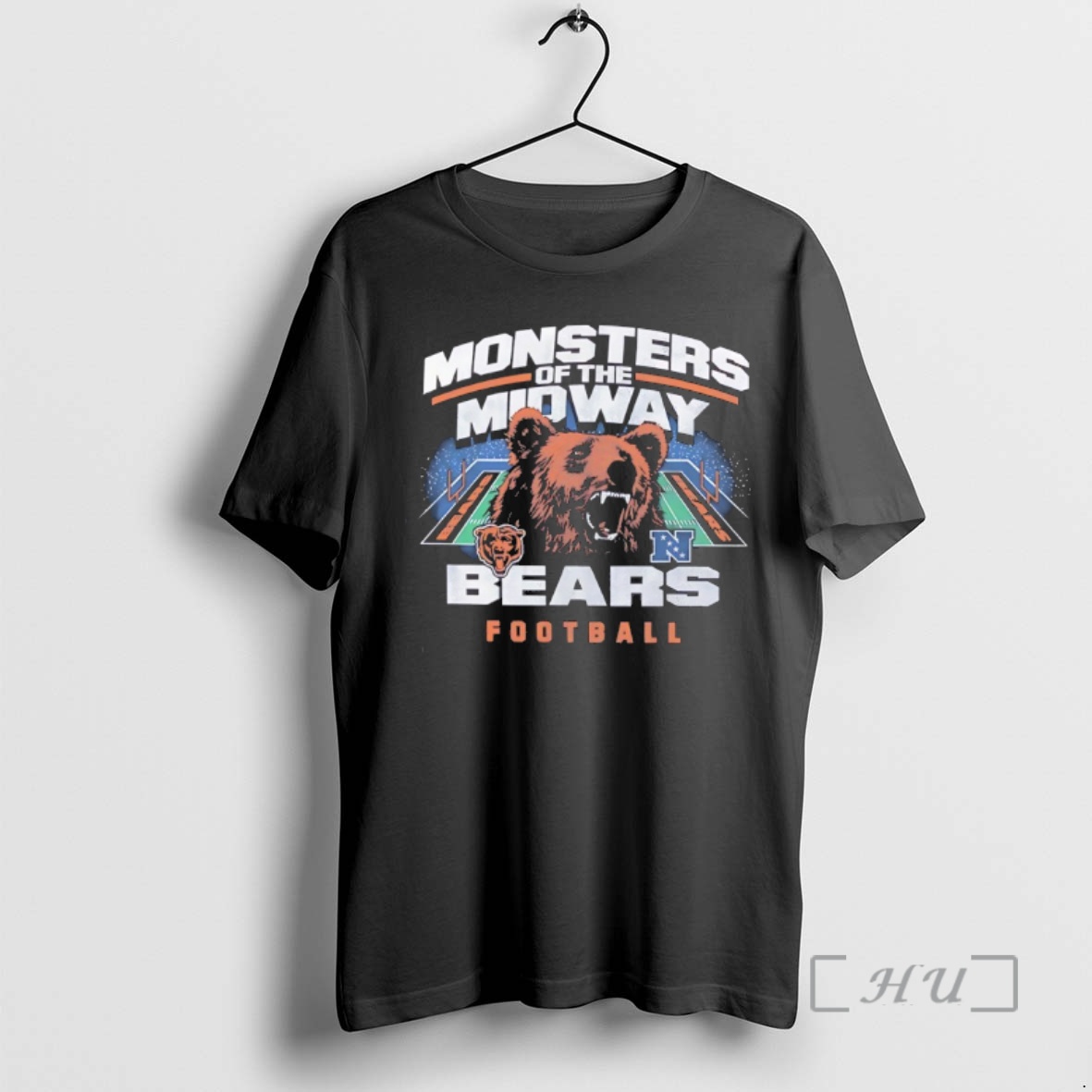 Officials Chicago Bears Football Monsters Of The Midway Vintage Premium T Shirts Sweater Hoodie