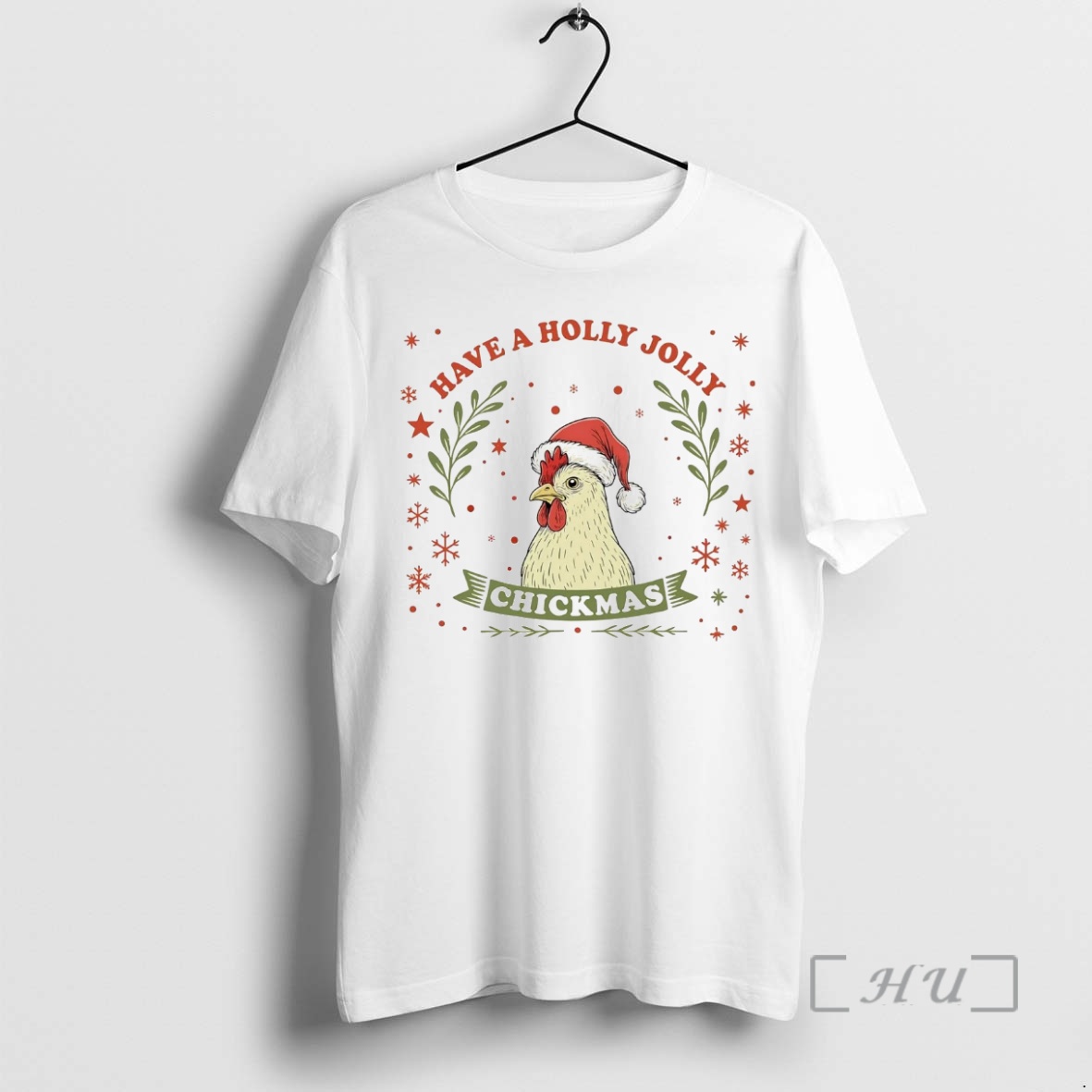Officials Chicken Have A Holly Jolly Chickmas Christmas Premium T Shirts Sweater Hoodie