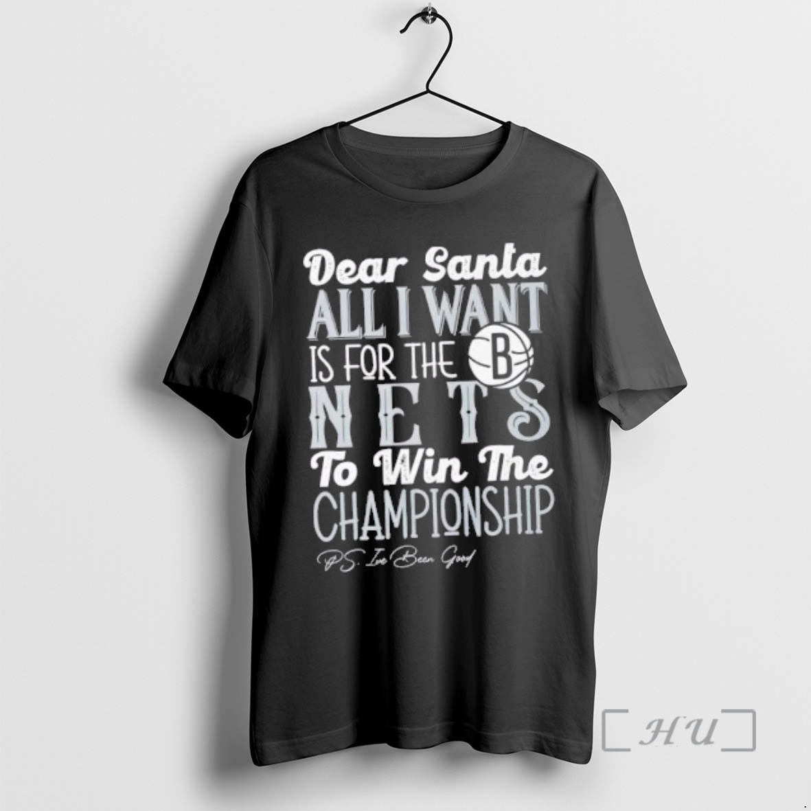 Officials Dear Santa All I Want Is For The Brooklyn Nets To Win The Championship Premium T Shirts Sweater Hoodie