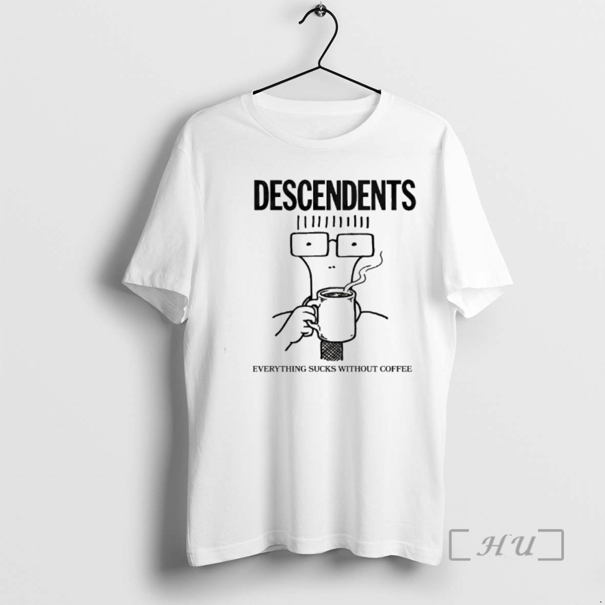 Officials Descendents Iconic 1982 Everything Sucks Without Coffee Premium T Shirts Sweater Hoodie