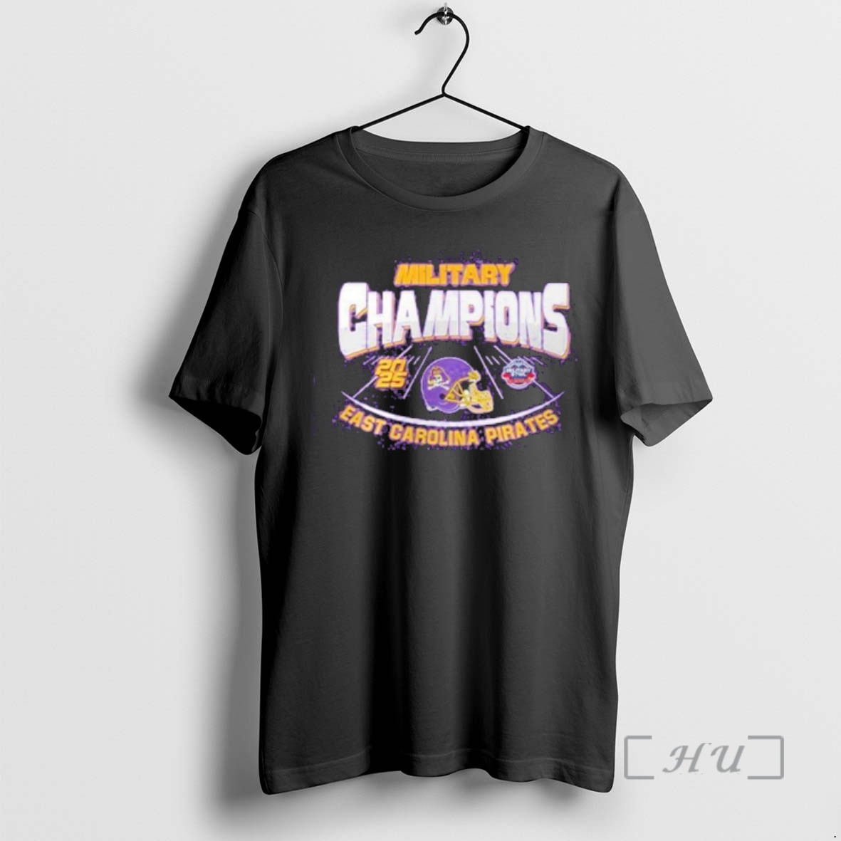 Officials Ecu Football Ncaa Military Bowl Champions 2025 Classic Premium T Shirts Sweater Hoodie