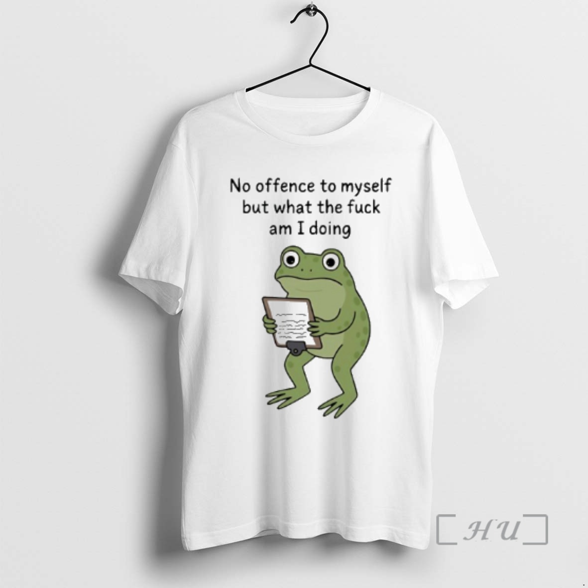 Officials Frog No Offence To Myself But What The Fuck Am I Doing Premium T Shirts Sweater Hoodie