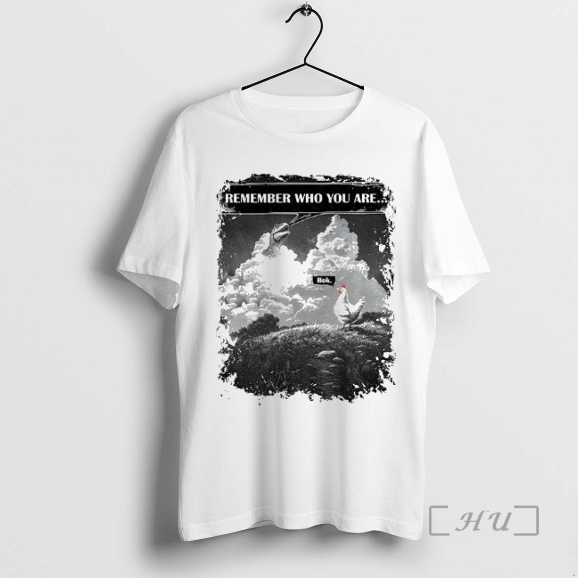 Officials Funny Evolution Joke Bok Chicken Remember Who You Are Premium T Shirts Sweater Hoodie