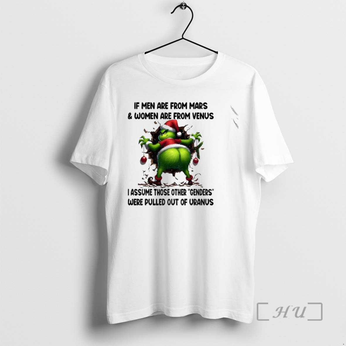 Officials Grinch If Men Are From Mars Women Are From Venus I Assume Those Other Genders Christmas Premium T Shirts Sweater Hoodie