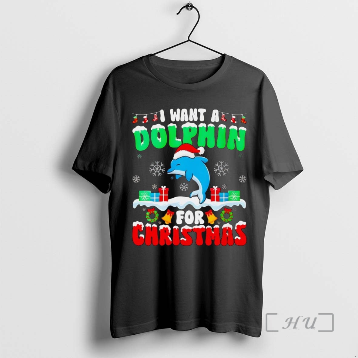 Officials I Want A Dolphin For Christmas Premium T Shirts Sweater Hoodie