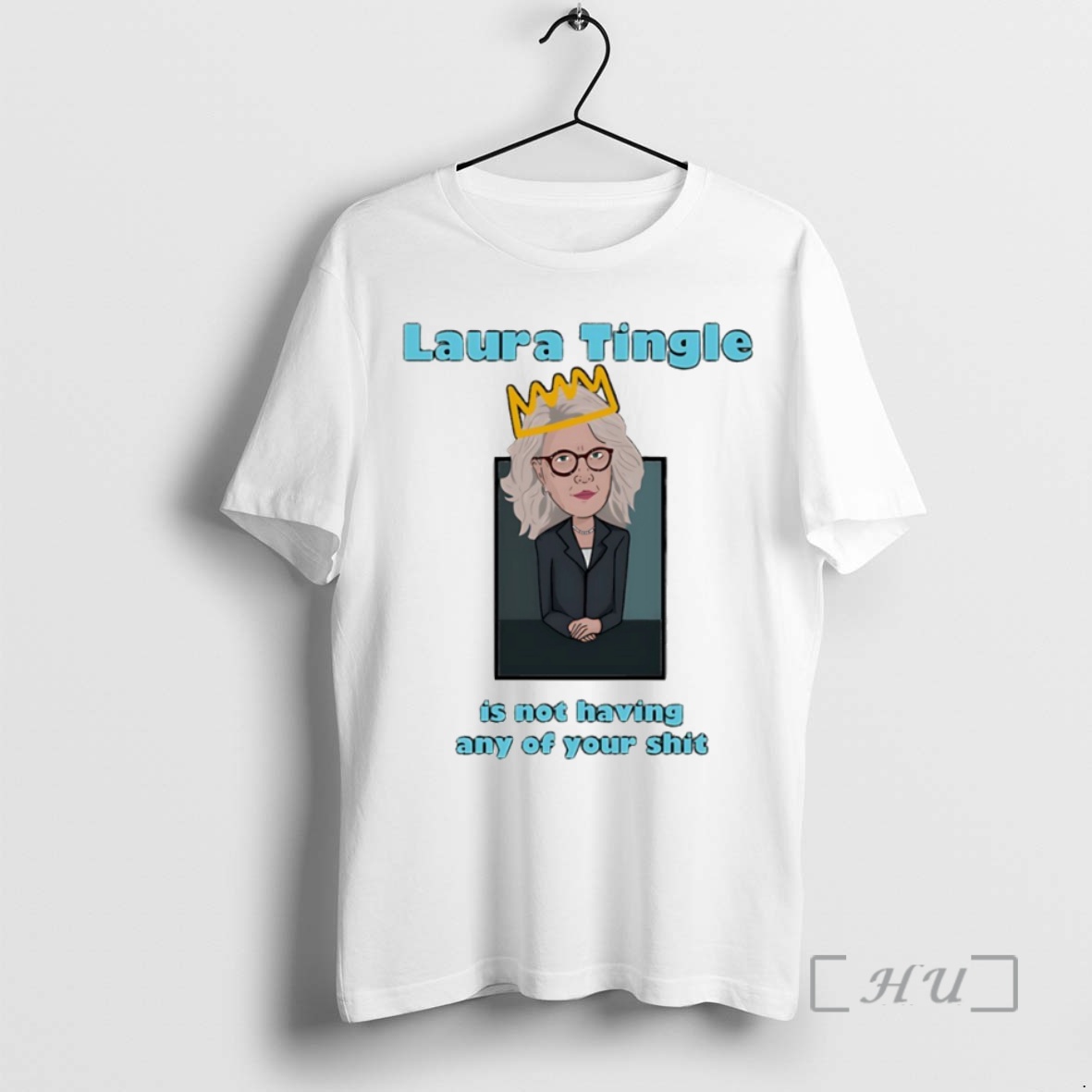 Officials Laura Tingle Is Not Haciving Any Of Your Shit Circle Premium T Shirts Sweater Hoodie