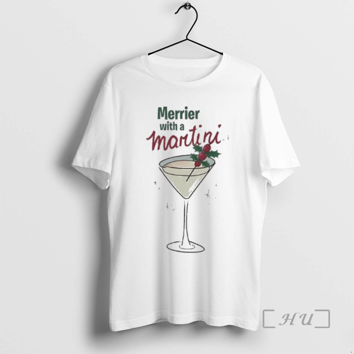 Officials Merrier With A Martini Premium T Shirts Sweater Hoodie