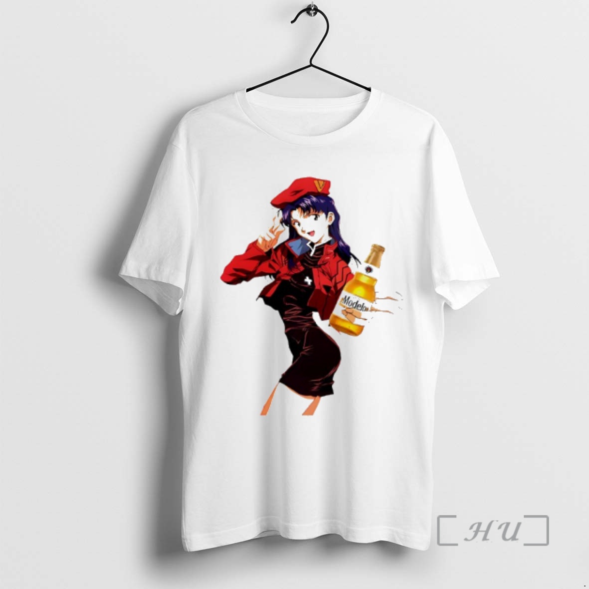 Officials Misato Mod Modelo Beer Anime Premium T Shirts Sweater Hoodie