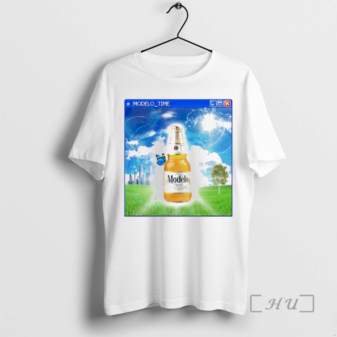 Officials Modelo Time Frutiger Aero Beer Circle Premium T Shirts Sweater Hoodie