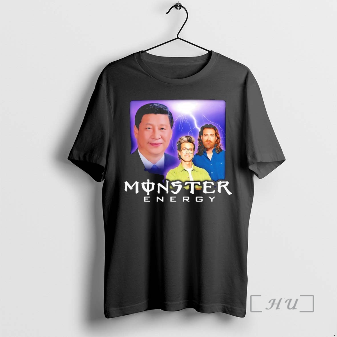 Officials Monster Energy Xi Jinping Rhett Mclaughlin And Link Neal Premium T Shirts Sweater Hoodie