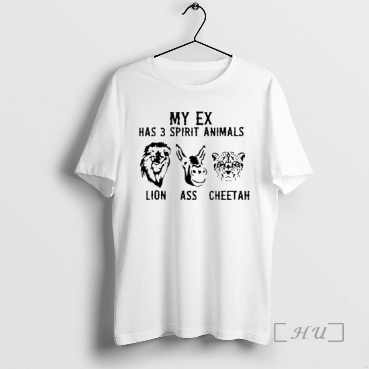 Officials My Ex Has 3 Spirit Animals Lion Ass Cheetah Premium T Shirts Sweater Hoodie