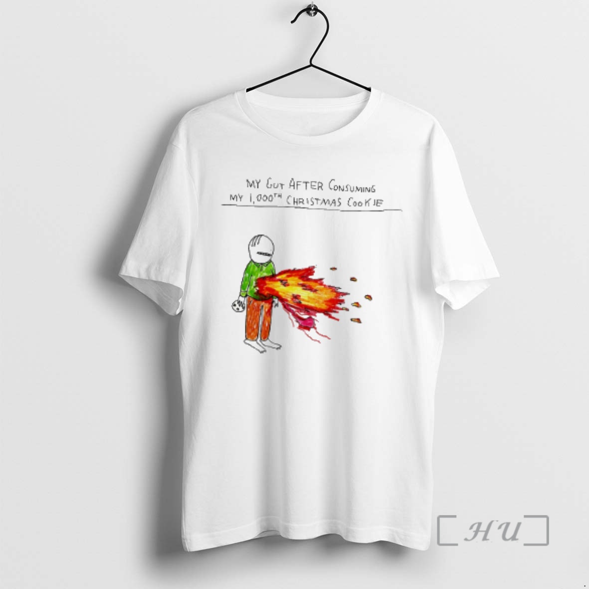 Officials My Gut After Consuming My 1000th Christmas Cookie Premium T Shirts Sweater Hoodie