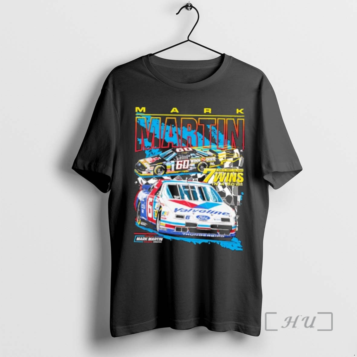 Officials Nascar Mark Martin The Kid 7 Wins In A Row Graphic Premium T Shirts Sweater Hoodie
