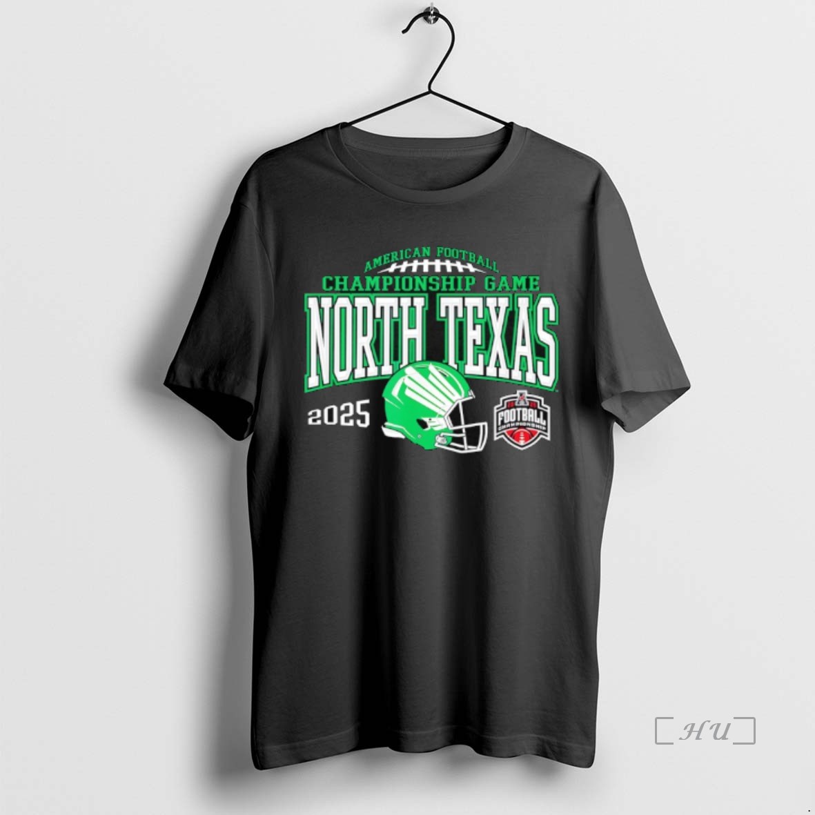 Officials North Texas Mean Green American Football Championship Game 2025 Premium T Shirts Sweater Hoodie
